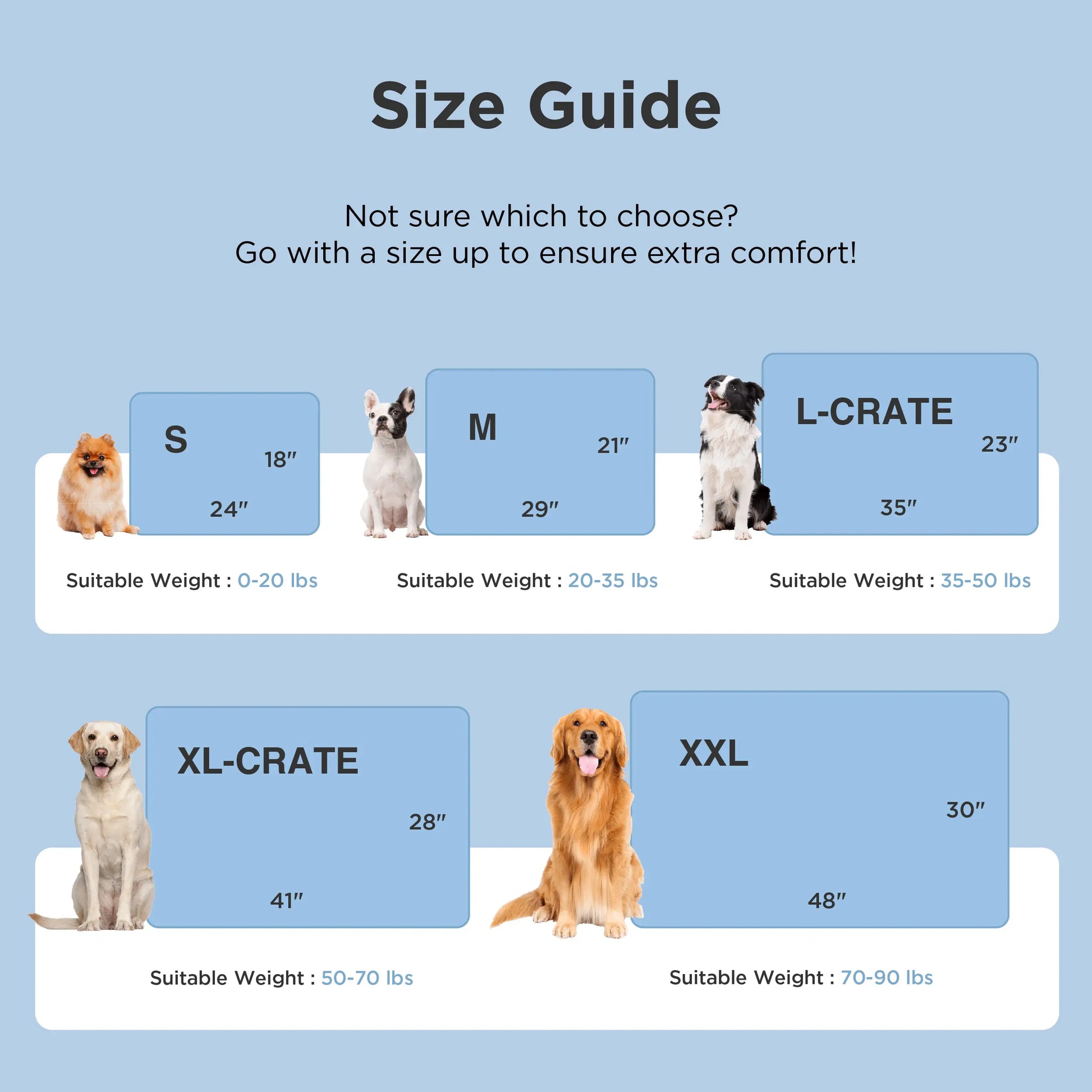 Bedsure Washable Cooling Mat for Dogs - Q-MAX>0.4 Non-Slip Summer Bed for Large Pets, No Gel or Electricity Required