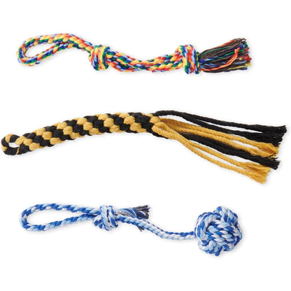 Spring Pole Tug of War Rope Toys for Medium to Large Dogs - Interactive Bungee Exercise Ropes for Indoor and Outdoor Use (Door Style)