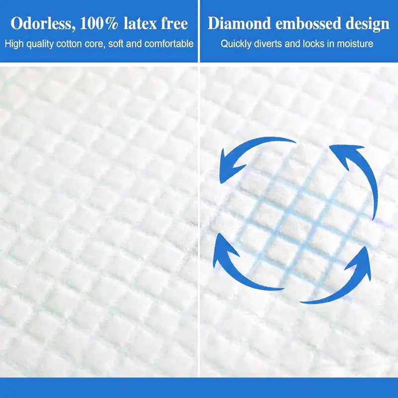 Extra Large Super Absorbent Leak-Proof Dog Training Pads – 100 Count Quick Dry