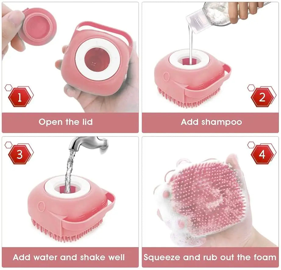 Portable Dog Paw Cleaner with Absorbent Towels - Effective Mud and Dirt Removal for Small, Medium, and Large Dogs and Cats - Ergonomic Grip Design