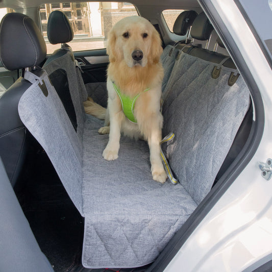 Waterproof Pet Cushioned Car Seat Cover